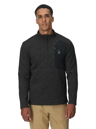 SPYDER | Herren Pullover mit 1/2 Zip BANDIT | grau